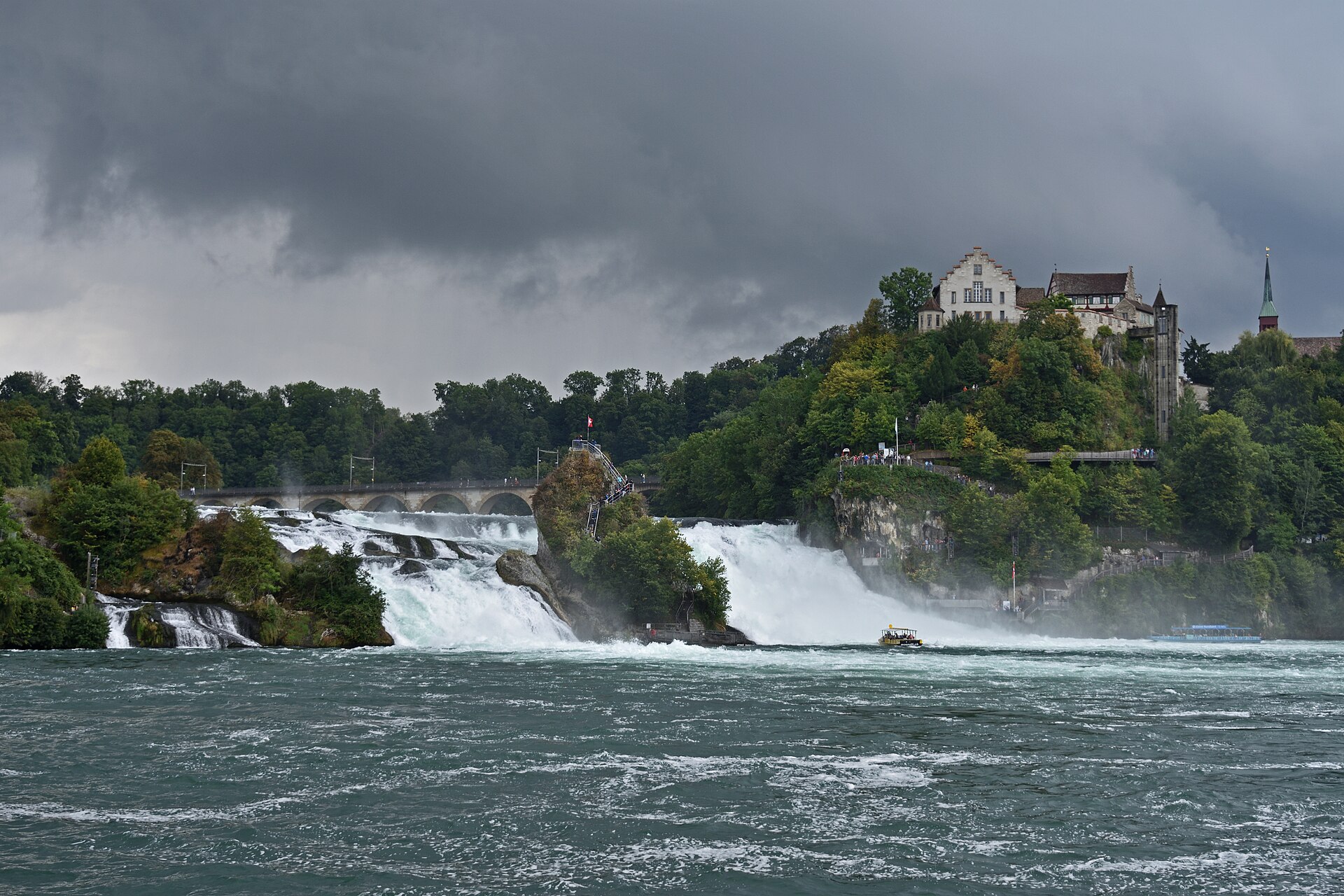 Cataratas do Reno na Suíça